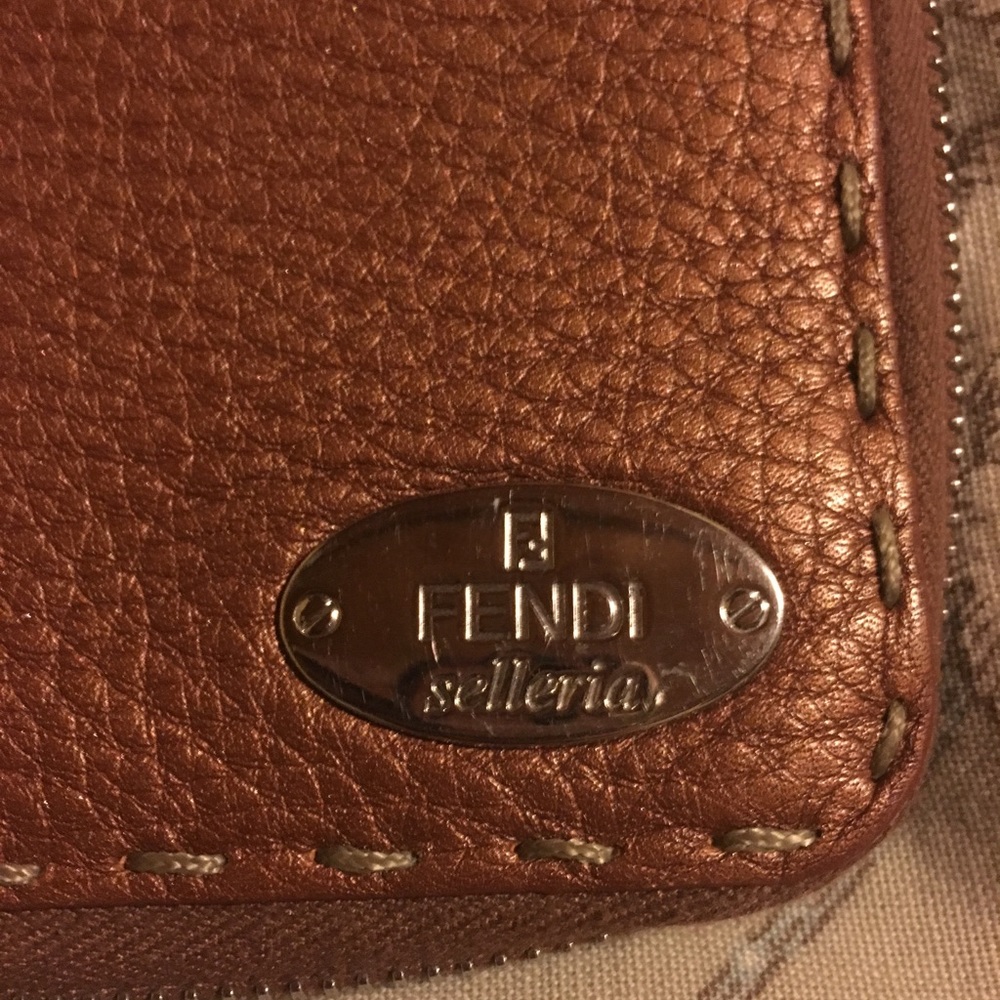 Fendi Zip around wallet